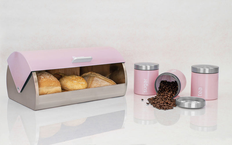 SQ Professional Dainty Range - Bread Bin and Canisters Set