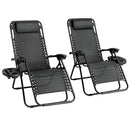 Straame Zero Gravity Chair | Set of 2 | Heavy Duty Textoline