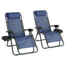 Straame Zero Gravity Chair | Set of 2 | Heavy Duty Textoline