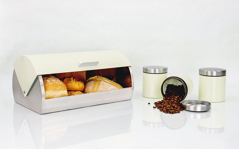 SQ Professional Dainty Range - Bread Bin and Canisters Set