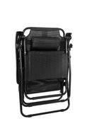 Straame Premium Gravity Chair, Folding and Reclining Sunlounger | Quadruple Cross Design Textilene