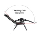 Straame Zero Gravity Chair | Set of 2 | Heavy Duty Textoline